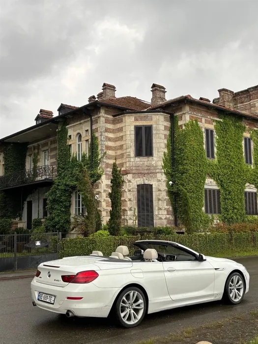 BMW 6 Convertible in old Batumi